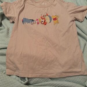 Disney  Light Pink Winnie the Pooh T-Shirt